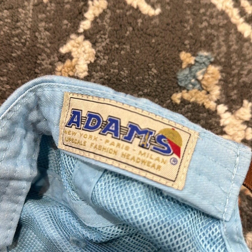 NWOT Adams Yolkcult Light Blue Cap - Picture 3 of 5